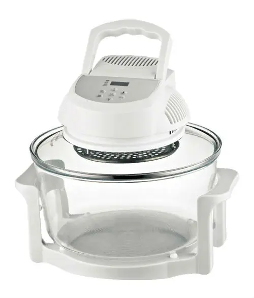 12L electric round glass convection ovenin Microwave Ovens from Home