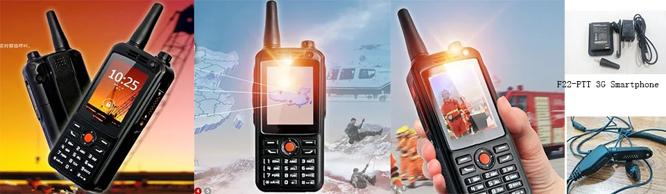 F22 Android Walkie Talkie двухстороннее радио 10 км большой радиус действия Ham Радио PTT трансивер прочный мобильный телефон 3g zello Wifi gps ручной