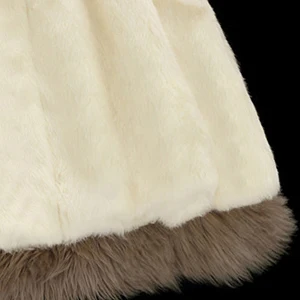Зимнее пальто из натурального кроличьего меха, верхняя одежда для женщин, ТРАПЕЦИЕВИДНОЕ Свободное пальто из натурального меха с капюшоном, осень - Цвет: beige