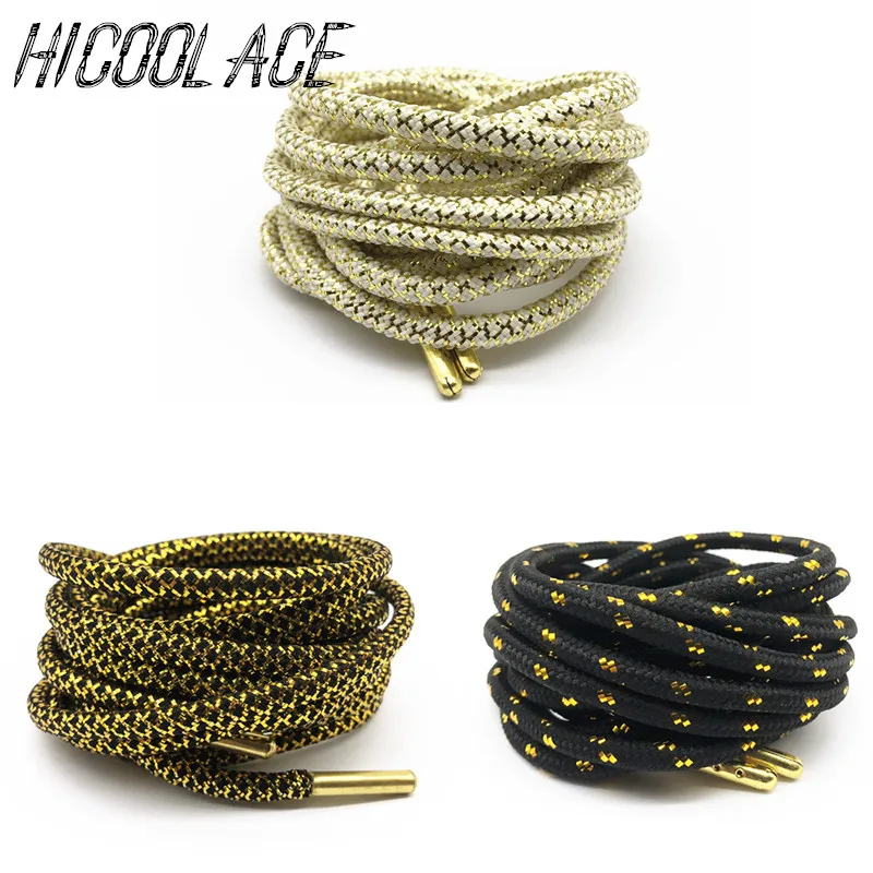 Buy 2019 New 36/45" Metallic Shoelaces Round Glitter