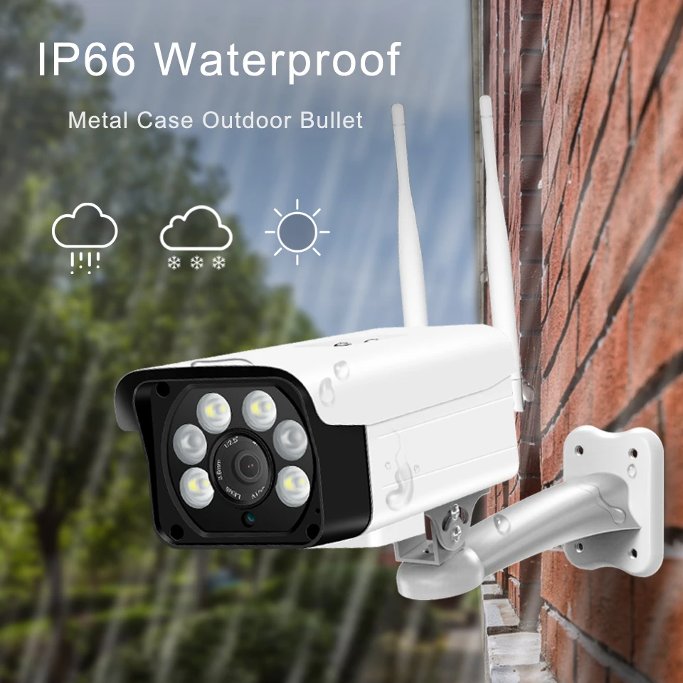 Besder, двойной светильник, 1080 P, Wifi, Ip CCTV, камера безопасности, 2MP, беспроводная ip-камера, пуля, для улицы, поддержка SD карты, двухстороннее аудио