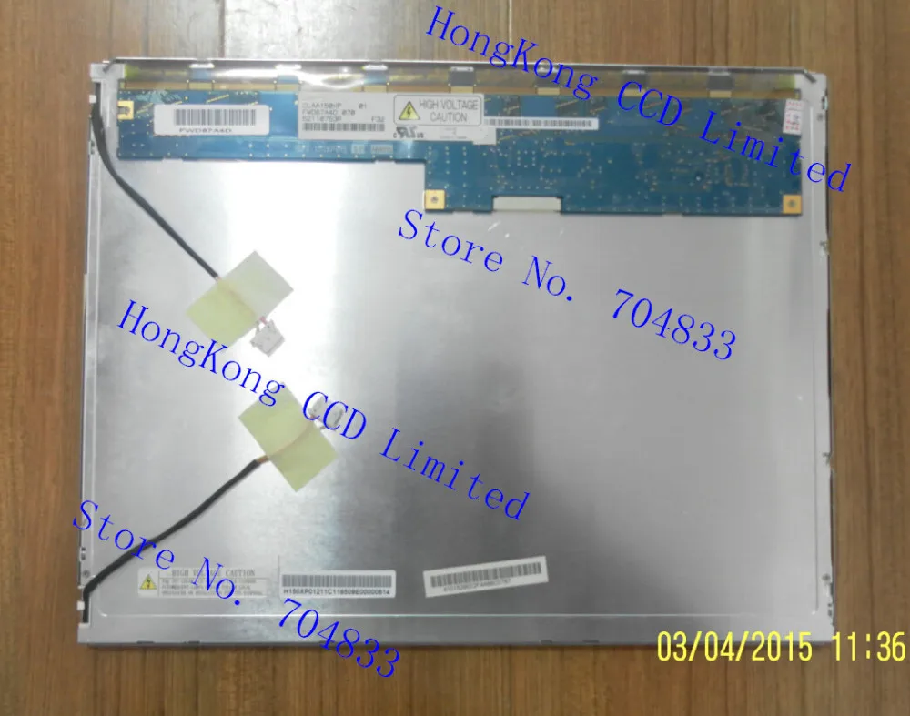 CLAA150XP01 15 дюймов дисплей 1024*768 CLAA150XP 01