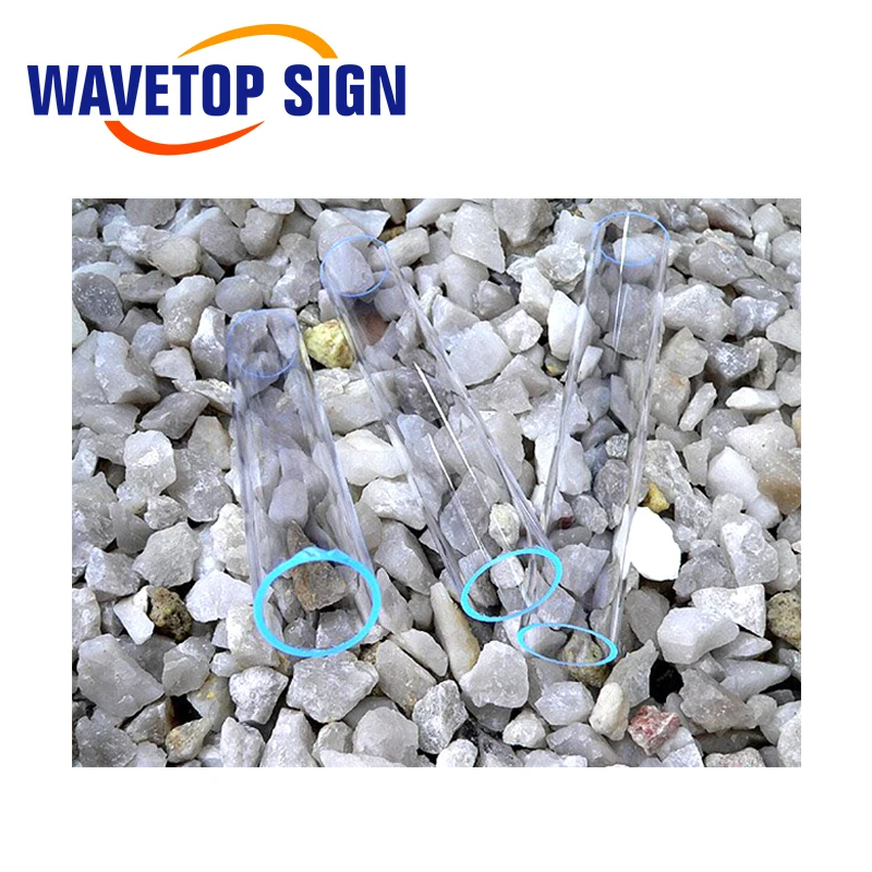 Free Shipping WaveTopSign Filtered UV Glass Tube Dia. 13-16mm Length 135-192mm use for Laser Welding and Cutting Machine