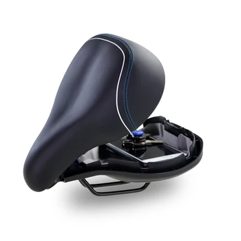

LINGMAI Comfortable Oversize Bike Seat Cover -Super Large Wide Bicycle Saddle With Soft Cushion Improves Comfort for