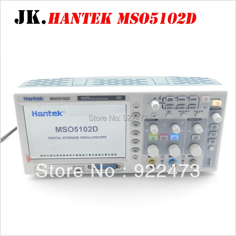 H015 Hantek MSO5102D Цифровой Осциллограф смешанных сигналов 100 МГц 1GS/s 16 логических каналов 2 аналоговых канала