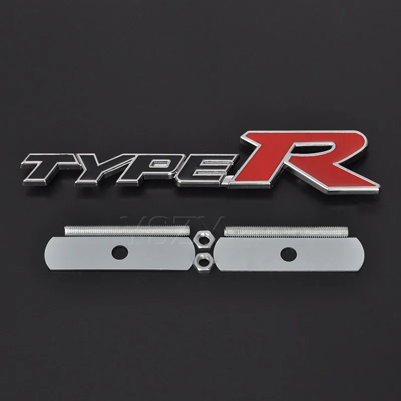 For Infiniti 3D Metal Racing Front Hood Grill Grille Badge Emblem MUGEN Logo