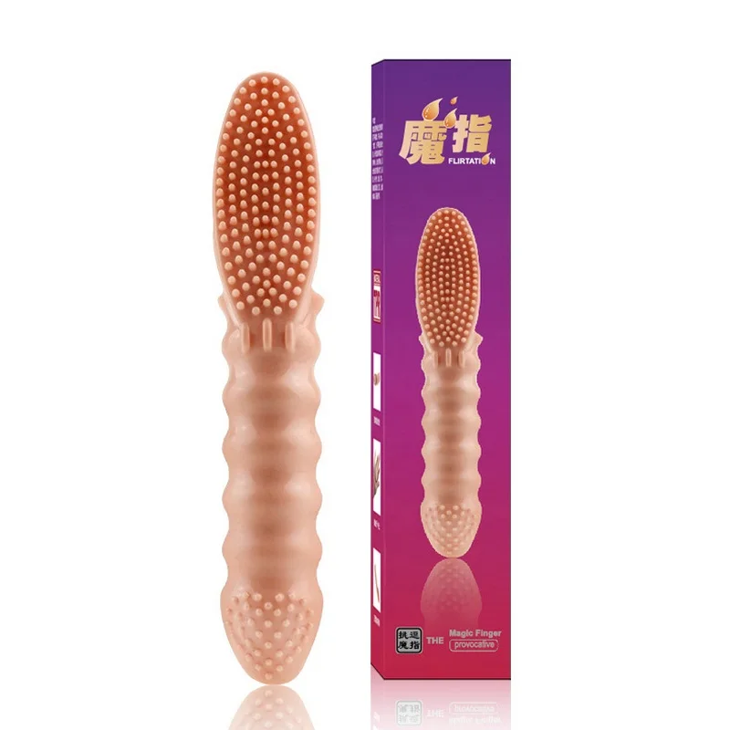 Min Finger Vibrator Sex Toys For Woman Clitoris Stimulator Brush Vibrating Finger Sleeve G Spot Vibrator Sex Products (5)