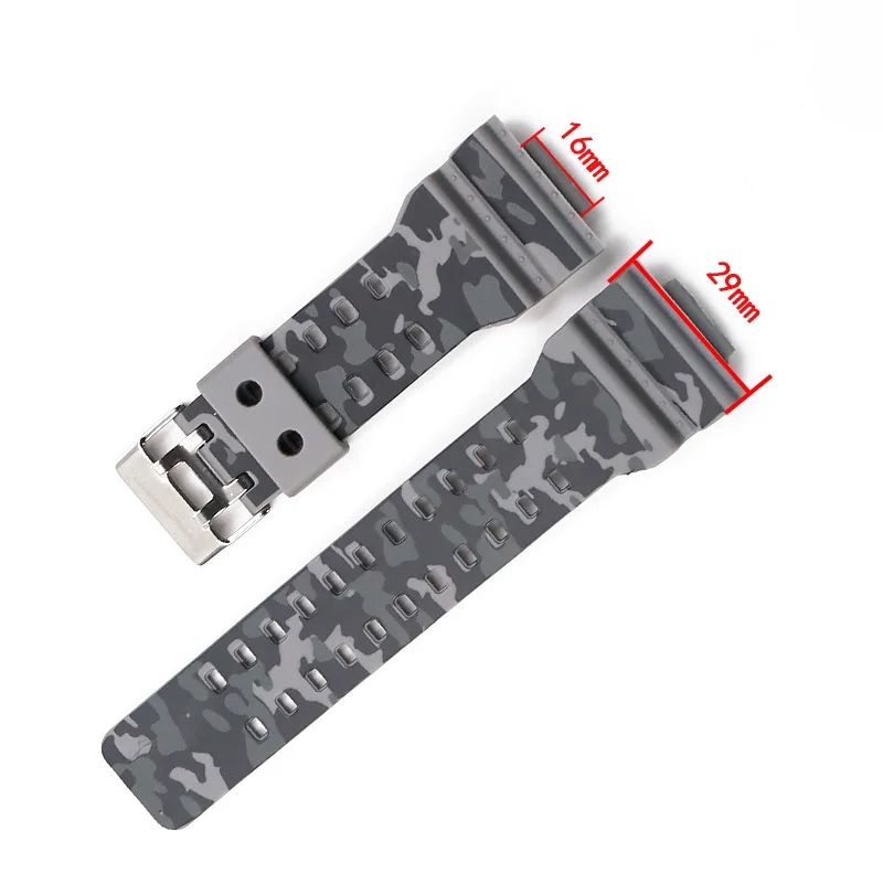 Accesorios-resina-correa-de-los-hombres-para-CASIO-G-SHOCK-GA-110-GA-100-GD-120