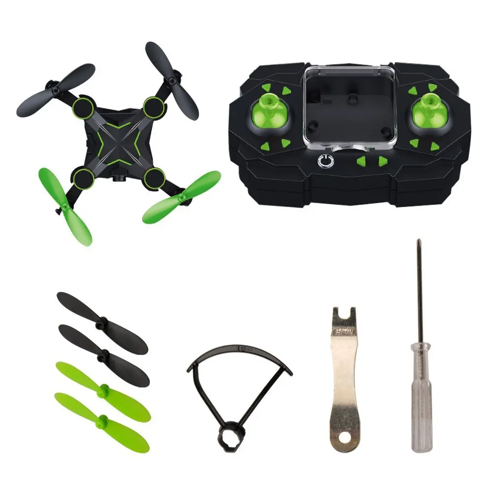 GizmoVine 4CH 6Axis RC Quadcopter 2.4GHz Drones Simulators Gyro 3D Headless Rolling Mini Foldable Arm Pocket Drone Toy For Child