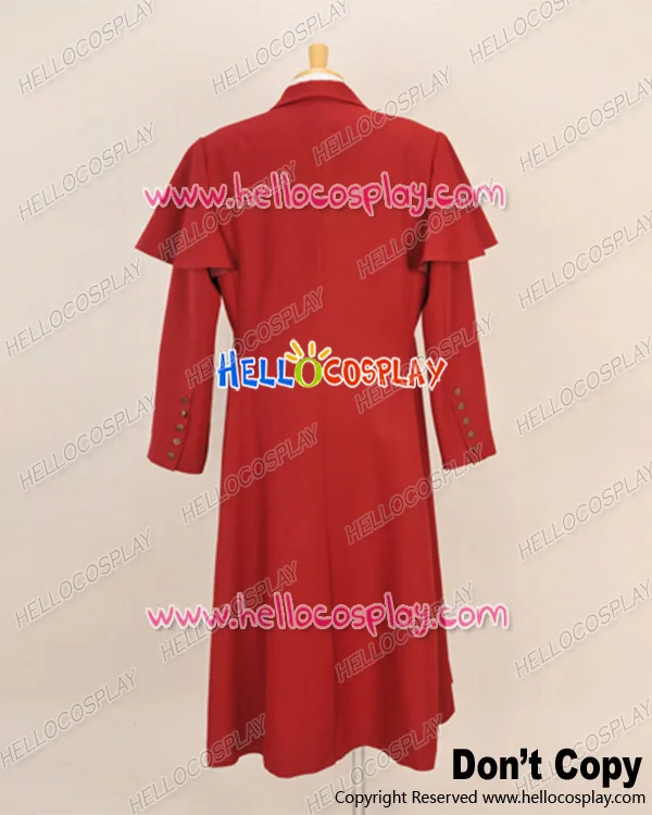  Dailinming Hellsing Alucard Uniform Cosplay Costume Red :  Clothing, Shoes & Jewelry