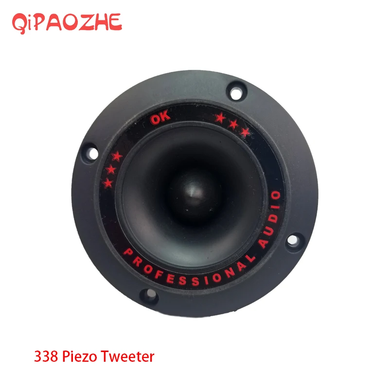 

2PCS Tweeter Loudspeaker Piezoelectric Buzzer Ceramic Treble Round Audio Speaker