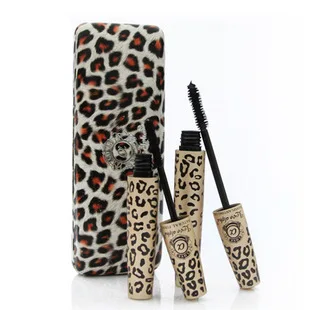 1Set=2Pcs Wild Leopard Mascara 3D FIBER LASHES Love Alpha Waterproof Transplanting Gel&ampNatural Fibers Make Up Cosmetics Package | Красота