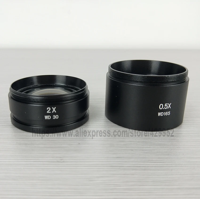 Efix 3 5 90X Simul Focal Тринокулярный зум стерео головка микроскопа SZM0.5X 2X WD165mm Стеклянные