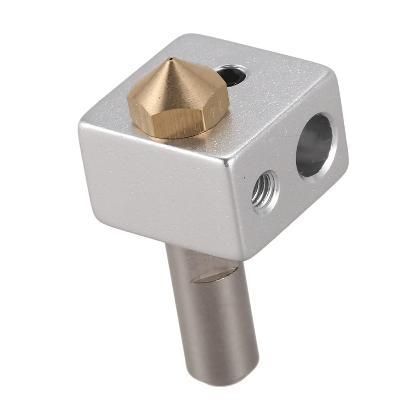 MK10 Hotend набор для 3D принтера | M7 сопло и горло с PTFE трубкой алюминиевый