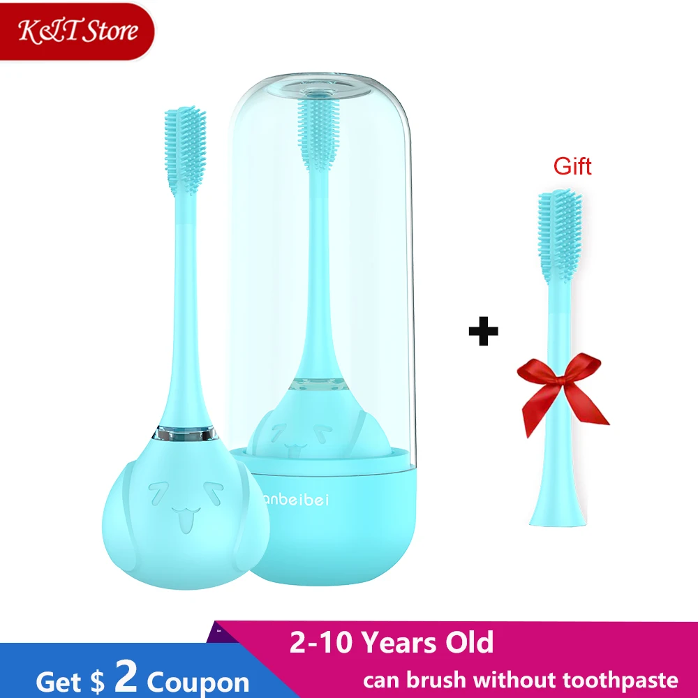 Child 3 sided electric toothbrush rechargeable for 2-10 years old soft brush 360 automatic kids electric toothbrush Child 3 sided electric toothbrush rechargeable for 2-10 years old soft brush 360 automatic kids electric toothbrush