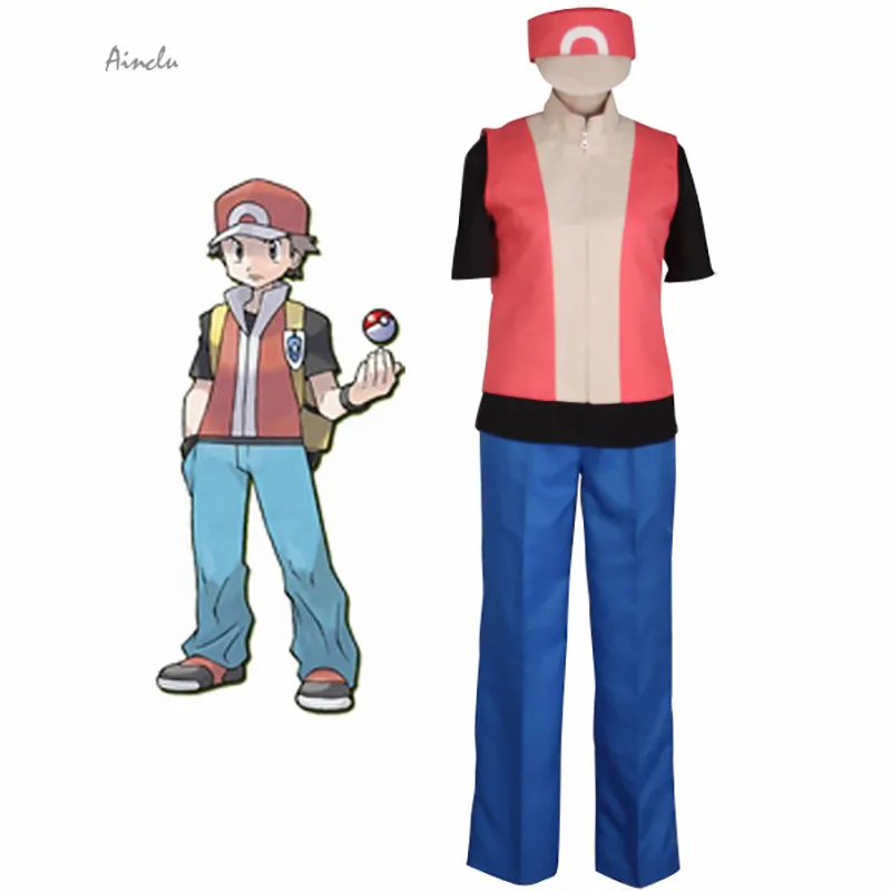 Ainclu Hot Cosplay Gratis Verzending Kostuum Pocket Monster Ash Ketchum Kostuum Voor Kinderen en Volwassen Kostuum Aanpassen voor plus size Ainclu Hot Cosplay Gratis Verzending Kostuum Pocket Monster Ash Ketchum Kostuum Voor Kinderen en Volwassen Kostuum Aanpassen voor plus size