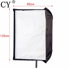 Аксессуары для фотостудий 80 см x 120 см/32 “* 48” зонтик прямоугольник Софтбоксы Фотография Студия софтбокс lightbox для вспышки/flash