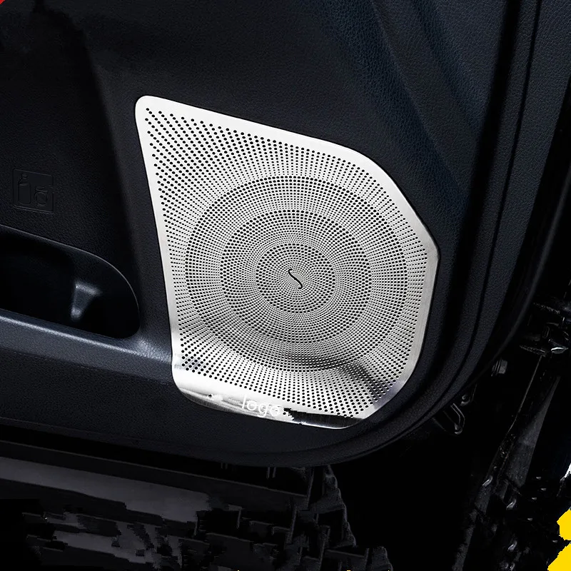 

High Quality Mesh Protective Loundspeaker Cover For Toyota Highlander 2015 2016 2017 Stainless Steel AA129