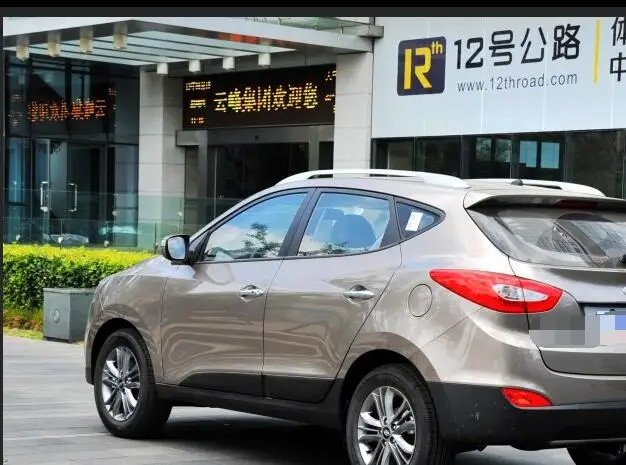 جودة عالية زخرفة سقف رف القضبان القضبان الجانبية لهيونداي tosson ix35 2009-2015