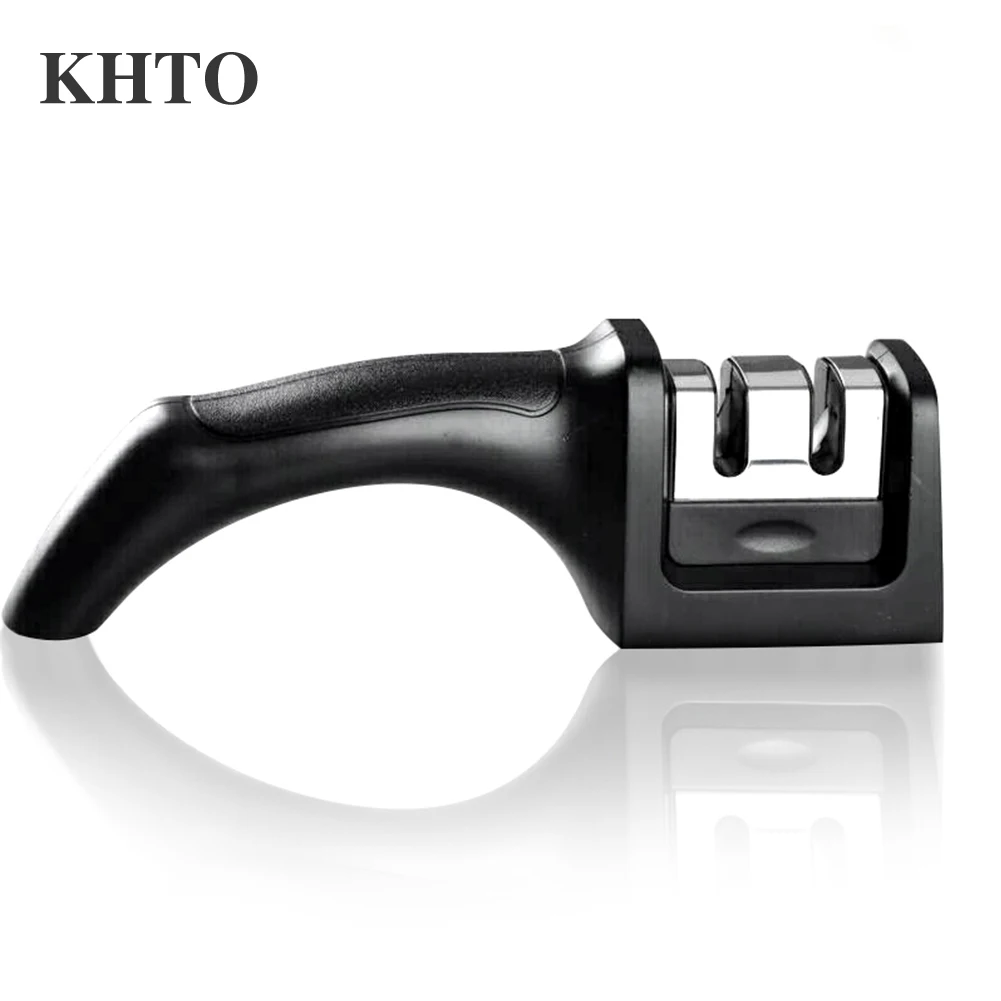 

KHTO Professional Knife Sharpener Diamond Tungsten Steel Carbide Ceramic Knife Sharpening Kitchen Tools