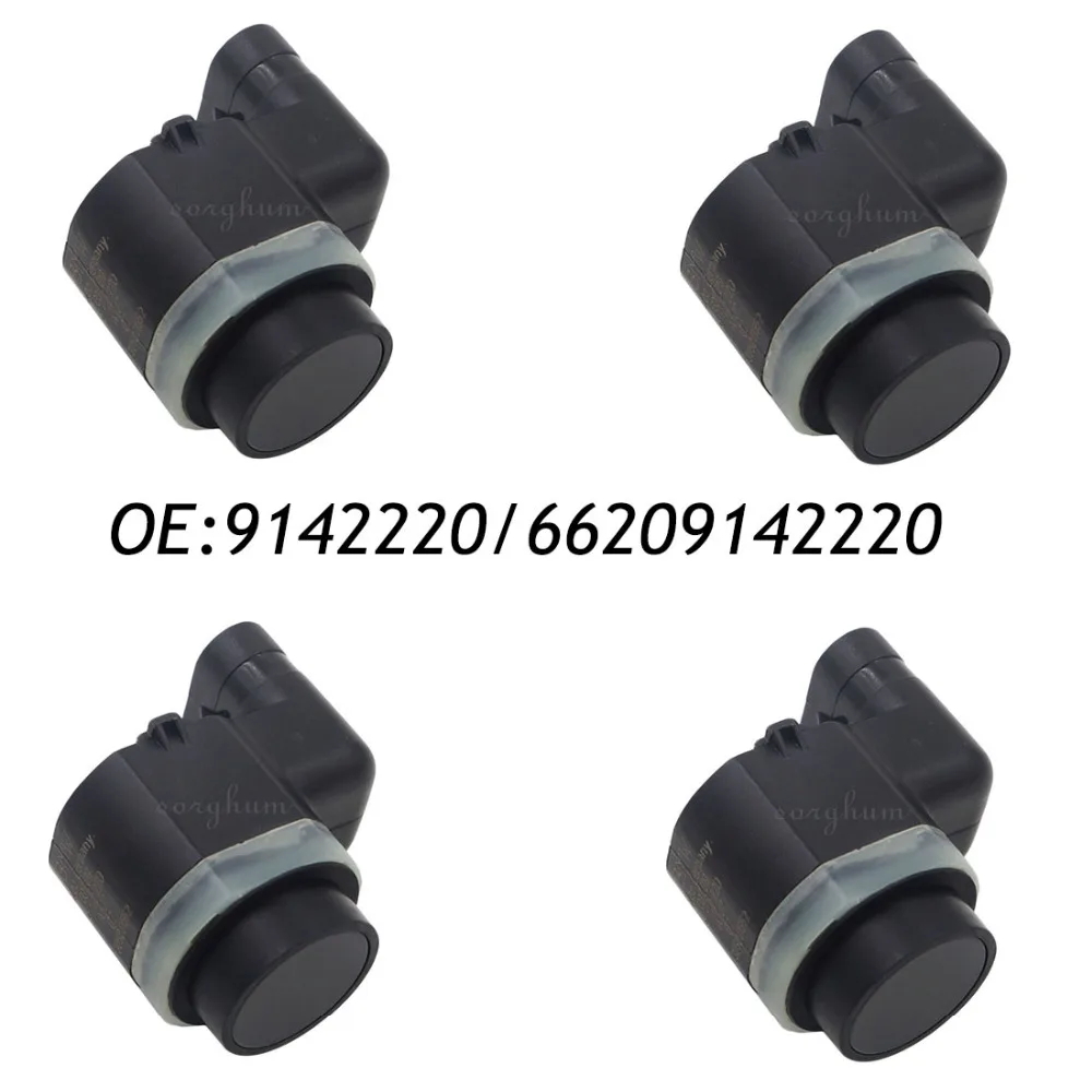 

4PCS PDC Parking Sensor 9142220 For BMW X3 X5 X8 528i 535i xDrive 3.0L 4.8L 4.4L 66209142220