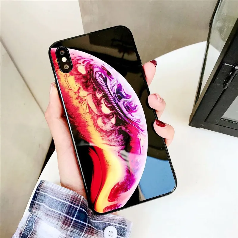 

Soft Silicone Phone Case For iPhone 7 8 Plus Case Luxury Star Space Cover For iPhone X Case For iPhone 6 6s Plus XS Max XR Coque