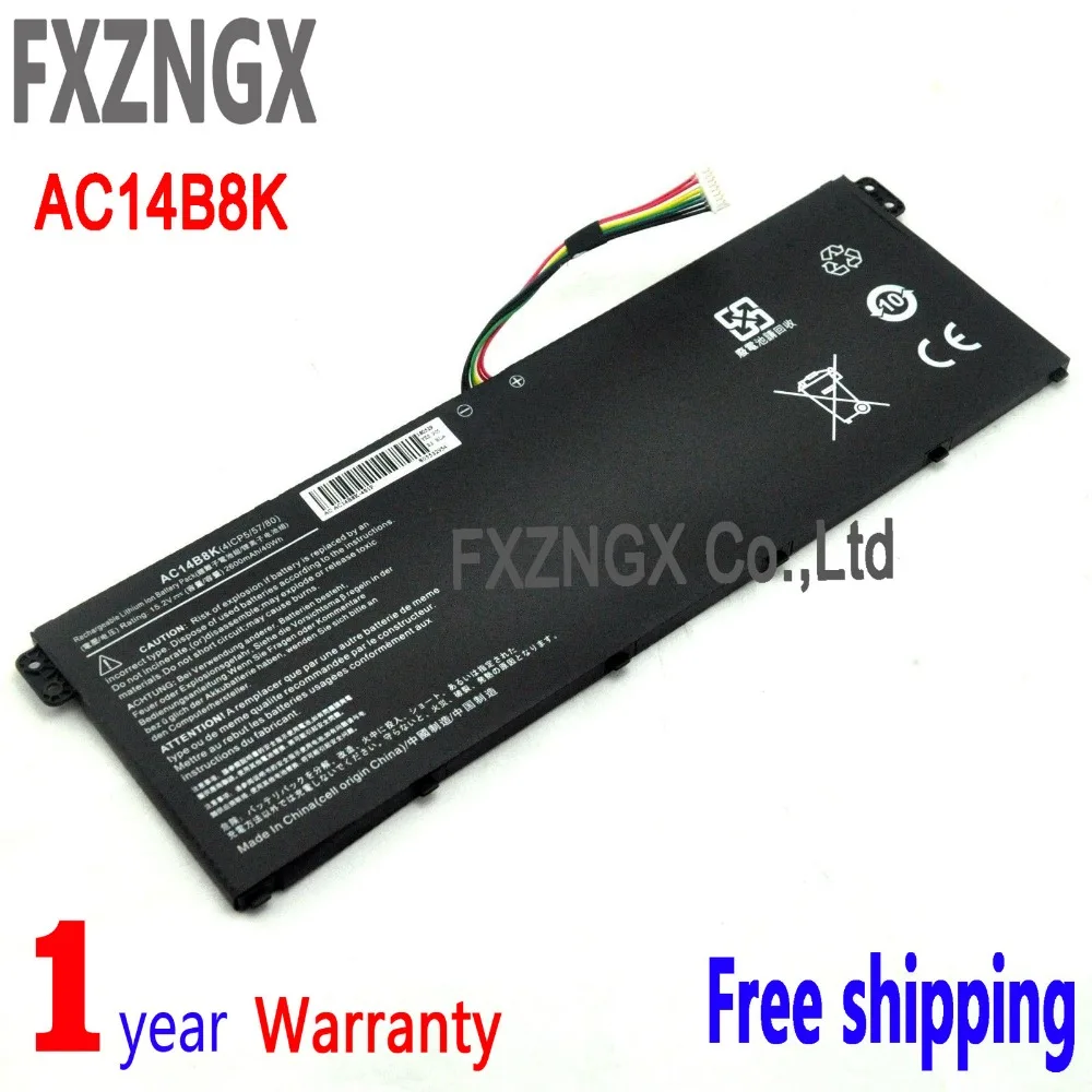

FXZNGX AC14B8K AC14B3K Portable computer For Acer Aspire V3-111P CB3-111 CB5-311 B115P NE512 V3-371 V3-111 ES1-711