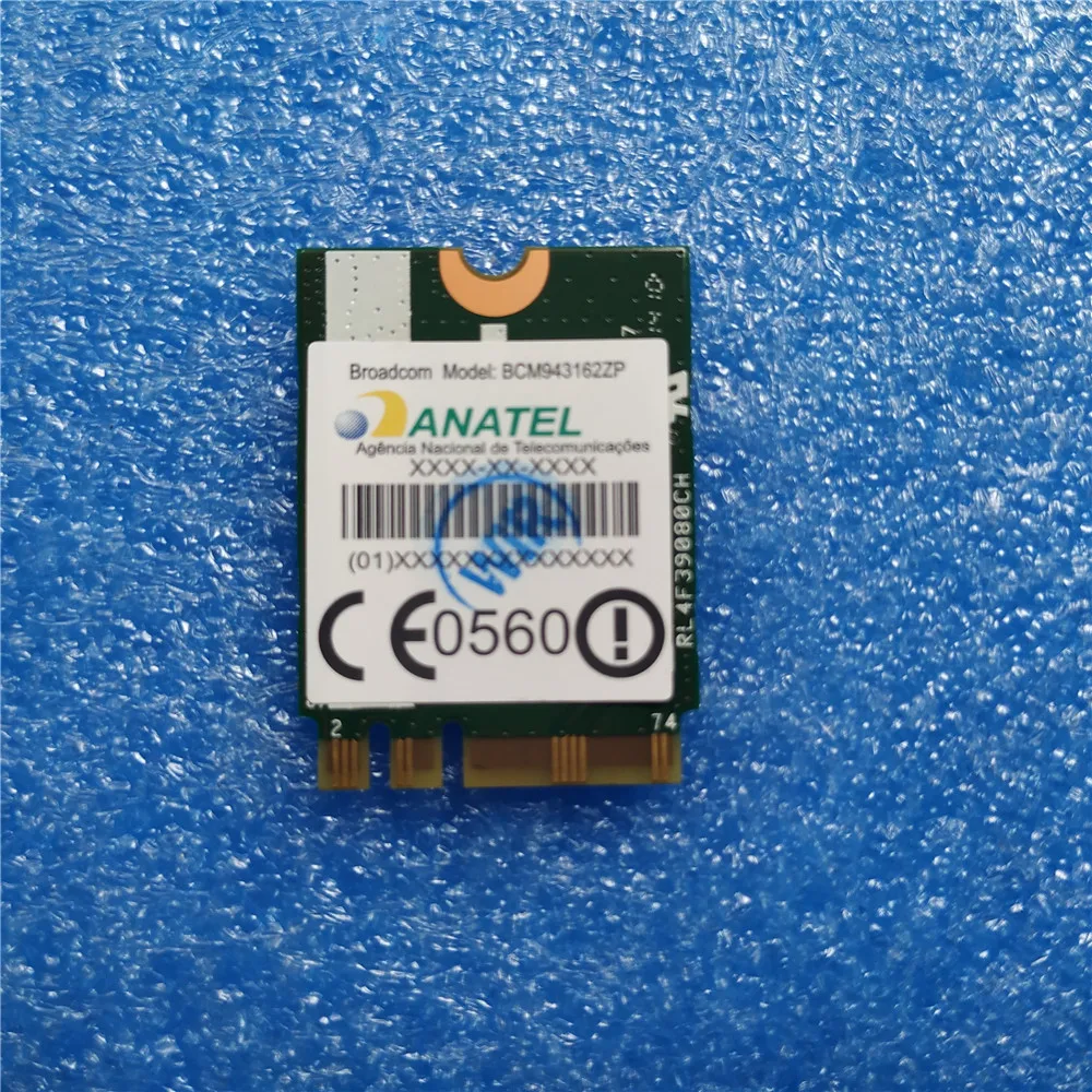 Комбинированная карта Broadcom BCM43162 1x1ac+ BT4.0 M.2 для lenovo E455, FRU: 04X6019