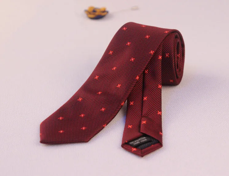 Бренд Mantieqingway в горошек и в полоску, полиэстер, шелк 5 см Узкие галстуки Свадебные деловой шейный галстук мужской костюм Gravatas corbatas