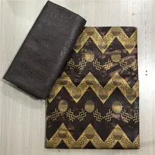 Hot selling New 10Yards Brocade Bazin Riche Fabric NEW African Bazin Riche Lace Fabric Nigeria Bazin Riche