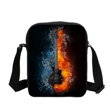 Модные 3D музыкальные символы, сумки-мессенджеры для девочек-подростков, повседневное нотописание, напечатанные сумки через плечо, мужские дорожные сумки