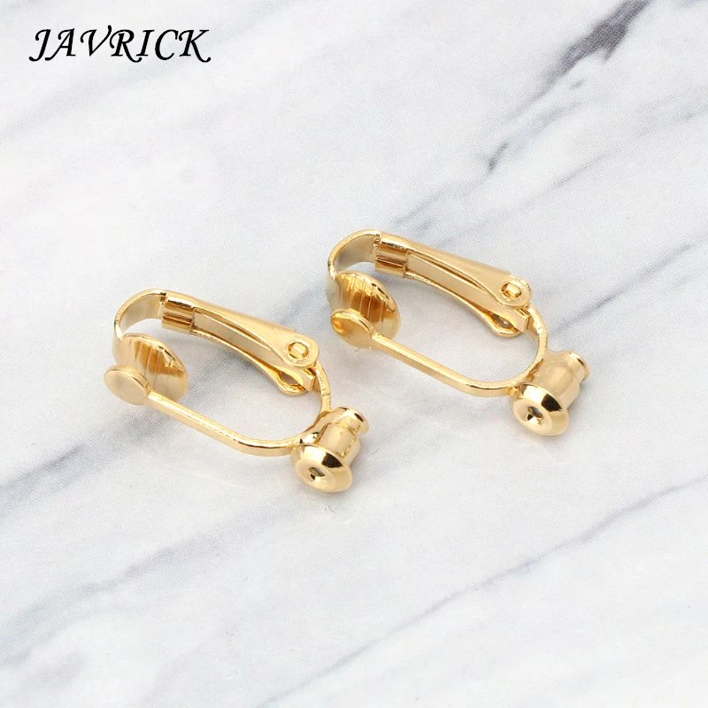 

1 Pair Clip On Earring Converters No-pierced Turn Any Stud Into A Clip-On