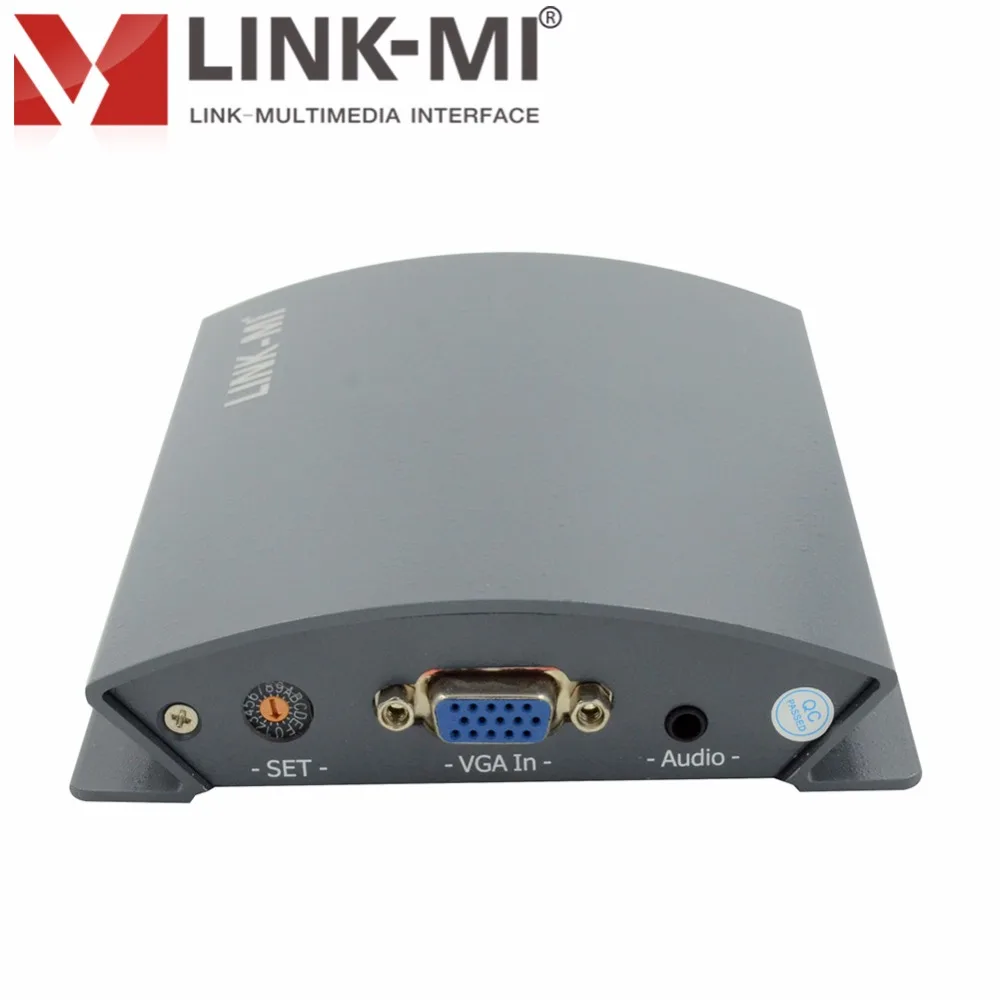 LINK-MI PVS01 Профессиональный VGA до 3g/HD/SD SDI конвертер с DIP-переключателем Настройка до 1080 p VGA в SDI конвертер