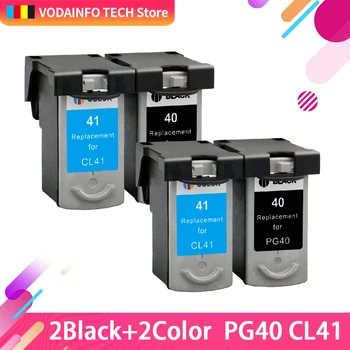 

4pack PG40 Compatible Ink Cartridge for Canon PG 40 CL 41 PIXMA iP1800 iP1200 iP1900 iP1600 MX300 MX310 printer