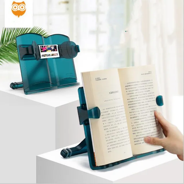 $19.79 Creative Multifunctional Adjustable Book Reading Holder Bookshelf Laptop Mobile Phone Book Stand Holder Shelf Kids Birthday Gift