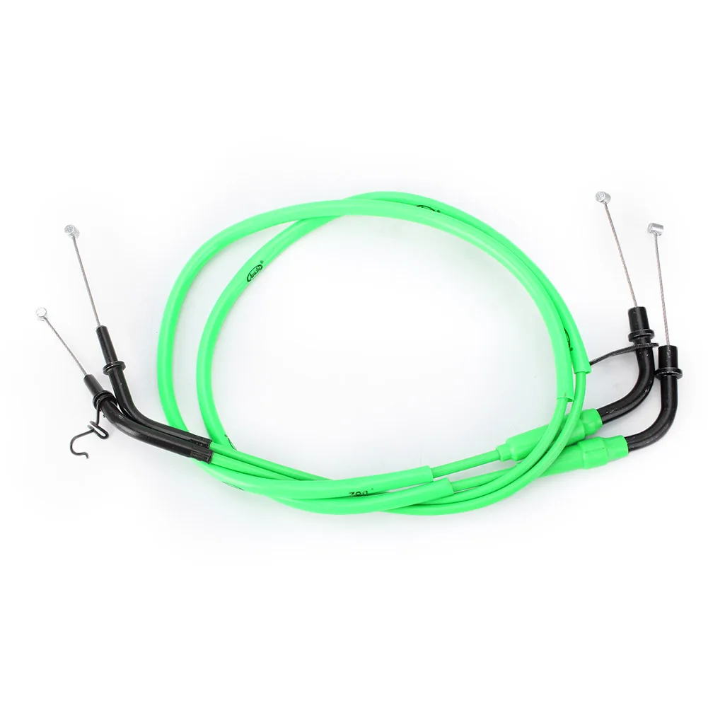  Throttle Cables Accelerator Lines Steel Wires For Kawasaki Ninja Z1000 2014 2015 2016 Pair Motorcycle Accessory Parts