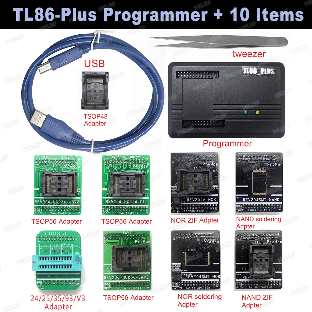 TL86_Plus Программирование NAND FLASH чип восстановления данных копия инструмент для