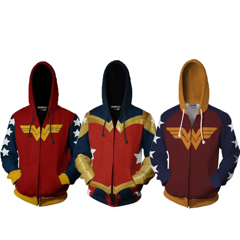 sudadera wonder woman mujer