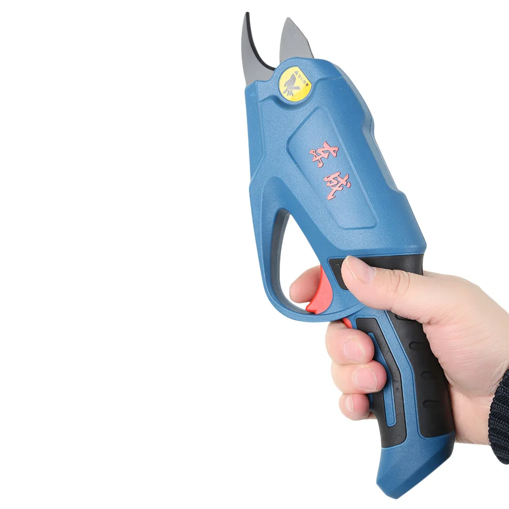 

Garden Power Tool Lithium-Ion Battery Cordless Secateur Branch Cutter Electric Fruit Pruning Tool Shear DC 5V 14mm Trim Diameter
