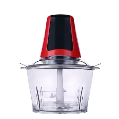 

2L Electric Kitchen Shredder Chopper Meat Grinder Stainless Steel Food Processor Kitchen Tool Garlic Pepper Chopped Blender