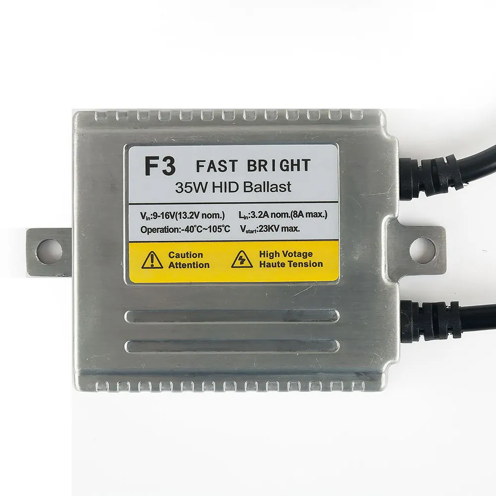 1 предмет переменного тока 12V 35W балласт ксенона Быстрый Яркий F3 цифрового преобразования Балласт H4 H7 H1 H3 H8 H9 H11 9005 9006 881 Xenon Hid Балласт