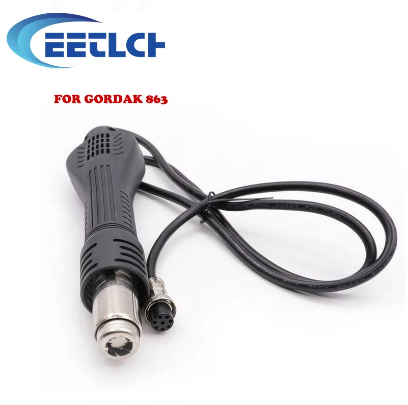 

8 pin GORDAK 863 soldering station hot air gun handel for gordak 863 3 in 1 solder station