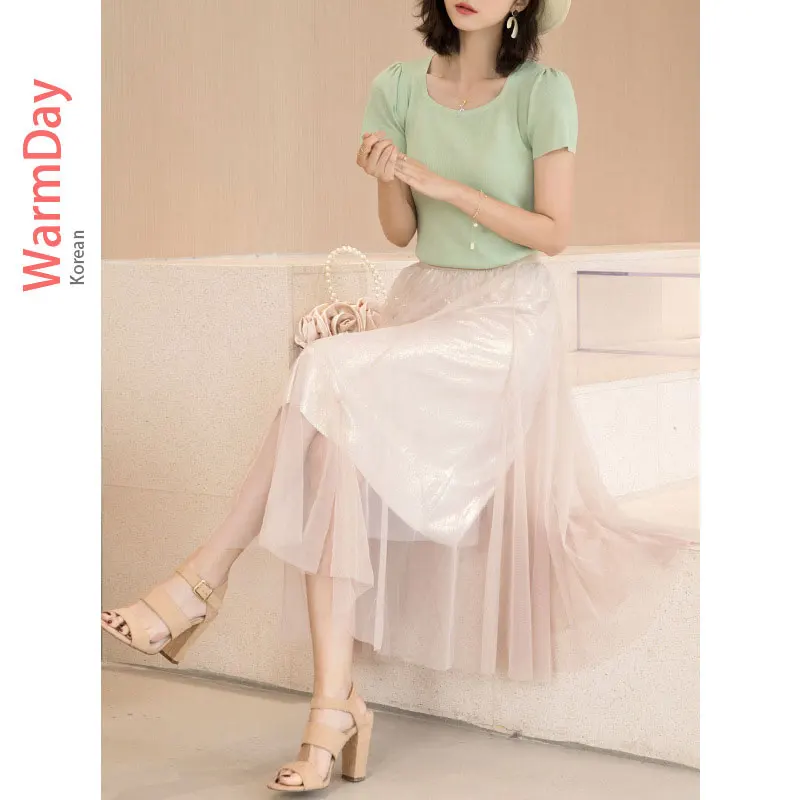

warmday clothes 2019 korean style womens clothing yami kawaii sale items lolita jupe skirt tulle femme ladies skirts plisse rok