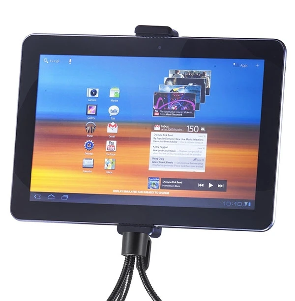 50 шт./лот стиль двойной винт Планшеты Стенд клип крепление Tablet PC штатив Стенд зажим держатель для iPad4 air PDA E-Book