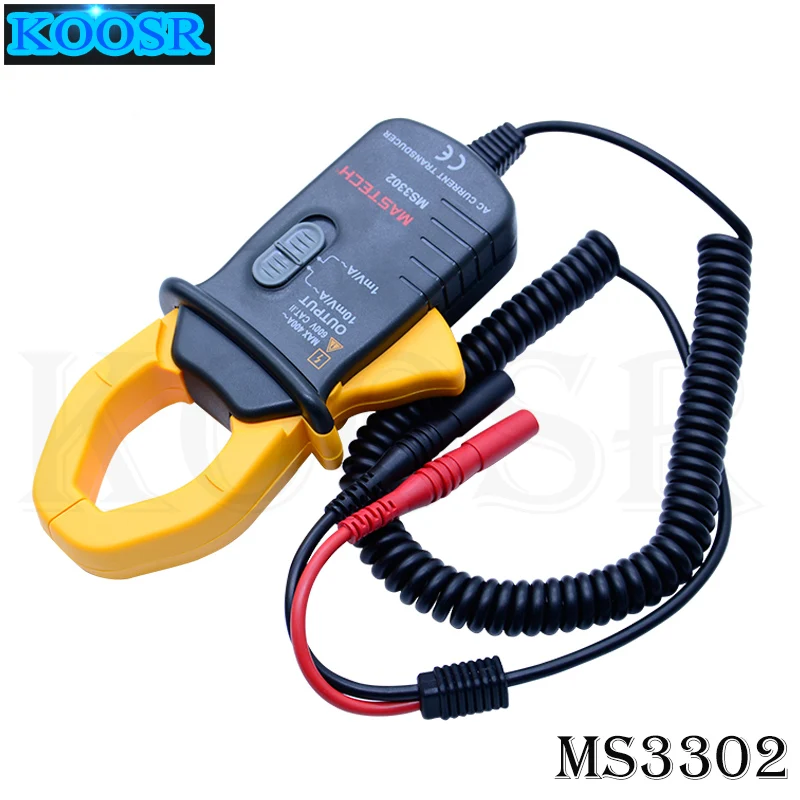 AC clamp Current Transducer MASTECH MS3302 0.1A 400A Clamp Meter