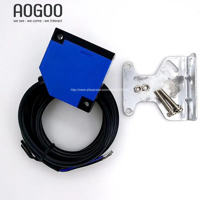 30cm Diffuse Photoelectric Sensor AC90-250V Relay Output Infrared Sensor ELE50S-A30JB7 e3f ds10y1 ac 90 250v 300ma no infrared ray photoelectric sensor switch 10cm