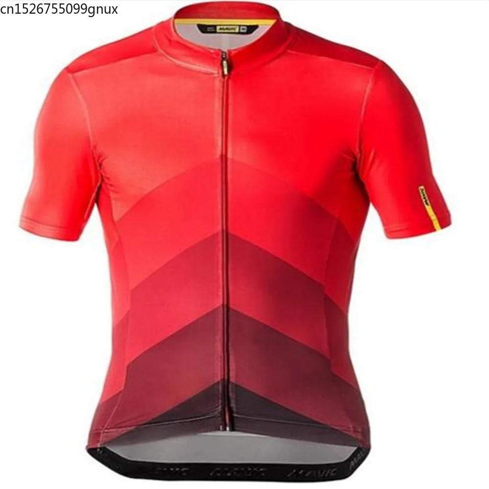UCI Tour equipo negro MAVIC MTB Ciclismo Ropa de verano de Ropa de Ciclismo Maillot de manga corta Ciclismo Jersey