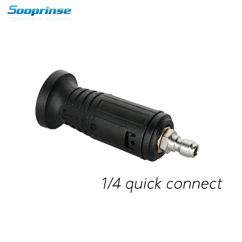 

Auto Tool Adjustable High Pressure Washer Nozzle Tips,Variable Spray Pattern, 1/4''Quick Connect Plug,3000 PSI car washing 2019