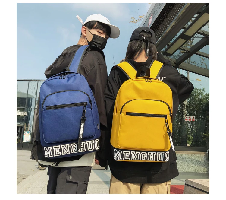 Menghuo Women Backpack Student College Waterproof Nylon Backpack Women Escolar Mochila Quality Brand Men Laptop School Bag Girl _29