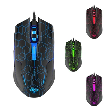 

big sale Professional Computer Gaming Mouse with 6 Buttons USB Wired 2500DPI Adjustable optional Game Mice for Laptop PC